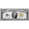 Image 1 : 1934A $10 North Africa WWII Emergency Silver Certificate Star Note