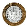 Image 1 : .999 Fine Silver Gold Coast Las Vegas, Nevada $10 Casino Limited Edition Gaming Token