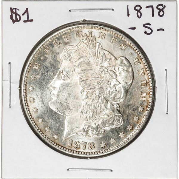 1878-S $1 Morgan Silver Dollar Coin
