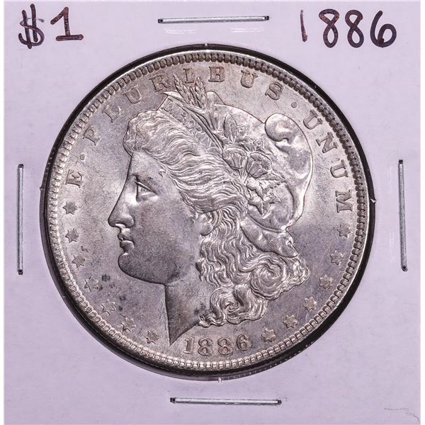1886 $1 Morgan Silver Dollar Coin