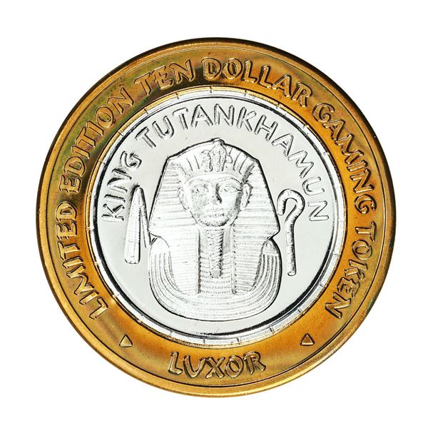 .999 Silver Luxor Las Vegas, NV Casino $10 Casino Limited Edition Gaming Token