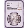 Image 1 : 1878-S $1 Morgan Silver Dollar Coin NGC MS63