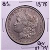 Image 1 : 1878 7TF REV OF 79 $1 Morgan Silver Dollar Coin