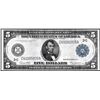 Image 1 : 1914 $5 Federal Reserve Note Philadelphia