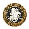 Image 2 : .999 Silver Chief Medicine Crow $10 Limited Native American Series Gaming Token