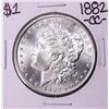 Image 1 : 1882-CC $1 Morgan Silver Dollar Coin