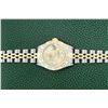 Image 4 : Rolex Ladies Two Tone Champagne Diamond Pyramid Datejust Wristwatch