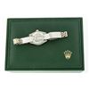 Image 9 : Rolex Ladies Two Tone Champagne Diamond Pyramid Datejust Wristwatch