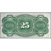 Image 2 : March 3, 1863 Fourth Issue Twenty-Five Fractional Currency Note Pinholes