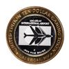 Image 2 : .999 Silver McCarran International Airport $10 Casino Limited Edition Gaming Token