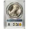 Image 2 : 1923 $1 Peace Silver Dollar Coin PCGS MS64