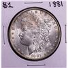 Image 1 : 1881 $1 Morgan Silver Dollar Coin