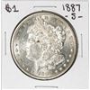 Image 1 : 1887-S $1 Morgan Silver Dollar Coin