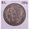Image 1 : 1886 $1 Morgan Silver Dollar Coin