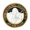 Image 1 : .999 Silver Geronimo Apache $10 Casino Limited Native American Series Gaming Token