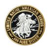 Image 2 : .999 Silver Geronimo Apache $10 Casino Limited Native American Series Gaming Token