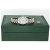 Image 7 : Rolex Ladies Stainless Steel Mother of Pearl Diamond & Emerald Datejust Wristwatch