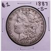 Image 1 : 1887-S $1 Morgan Silver Dollar Coin