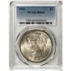 Image 1 : 1923 $1 Peace Silver Dollar Coin PCGS MS64