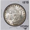 Image 1 : 1878 7TF Reverse of 78' $1 Morgan Silver Dollar Coin