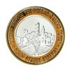 Image 1 : .999 Silver Main Street Station Las Vegas, NV $10 Limited Edition Casino Gaming Token