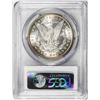 Image 2 : 1887 $1 Morgan Silver Dollar Coin PCGS MS63 Nice Toning