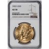 Image 1 : 1903-S $20 Liberty Head Double Eagle Gold Coin NGC AU58