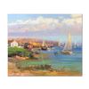 Image 1 : Ming Feng "Dawn" Original Oil Painting On Canvas