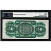 Image 2 : 1872 $50 State of South Carolina Obsolete Note PMG Gem Uncirculated 66EPQ