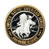 Image 2 : .999 Silver Chief Medicine Crow $10 Limited Native American Series Gaming Token