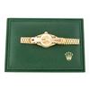 Image 9 : Rolex Ladies 18KT Yellow Gold Mother of Pearl Diamond President Wristwatch