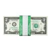 Image 1 : Pack of (92) Consecutive 2013 $2 Federal Reserve STAR Notes San Francisco