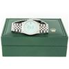 Image 8 : Rolex Men's Stainless Steel Blue Diamond Datejust Wristwatch