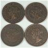 Image 2 : 1896 Large Cent Group lot of 4 EF or better