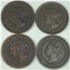 Image 2 : 1900H Large Cent Group lot of 4 EF or better