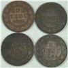 Image 1 : 1902 Large Cent Group Group Lot of 4 EF or better