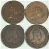 Image 2 : 1903 Large Cent Group Lot of 4 EF or better