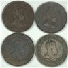 Image 2 : 1904 Large Cent Group Lot of 4 EF or better