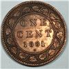 Image 1 : 1881 Queen Victoria Large Cent