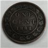 Image 1 : 1882 Queen Victoria Large Cent DBL-H