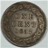 Image 1 : 1887 Queen Victoria Large Cent