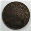 Image 1 : 1907 King Edward VII Large Cent