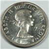 Image 2 : 1954 Queen Elizabeth II Canadian Silver Dollar UNC Blast White SWL