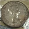 Image 2 : 1955 Queen Elizabeth II Canadian Silver Dollar ICCS MS-63