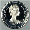 Image 2 : 1975 Queen Elizabeth II Canadian Silver Dollar UNC