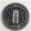 Image 1 : 1977 Queen Elizabeth II Canadian Silver Dollar UNC
