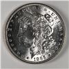 Image 1 : 1885 USA Morgan Silver Dollar Choice UNC Blast White