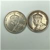 Image 2 : 1935 Lot of 2 Canadian Silver Dollars