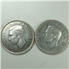 Image 2 : 1949 Lot of 2 Canadian Silver Dollars