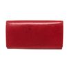 Image 1 : Yves Saint Laurent Red Leather Long wallet